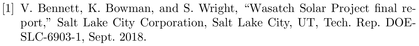 IEEEannot: example of a bibliography item for an techreport entry